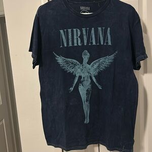 Nirvana T Shirt Size Large Used